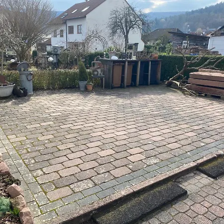 아파트 Ferienwohnung Zum Spessart