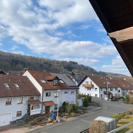 아파트 Ferienwohnung Zum Spessart Lohr